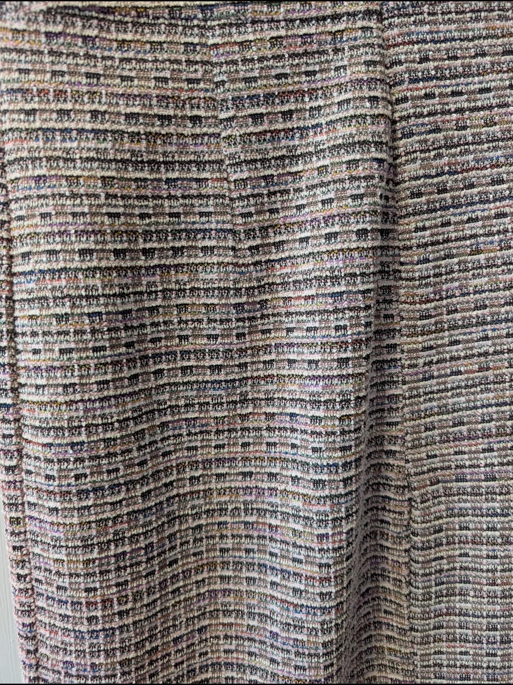 Grace Karin Blush Tweed Midi Sheath Dress - Picture 3 of 3